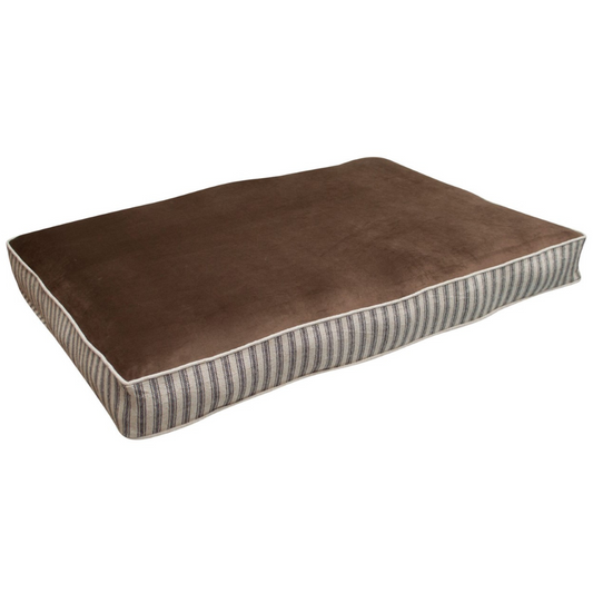 Chocolate Micro Velvet Tabac Custom Bed