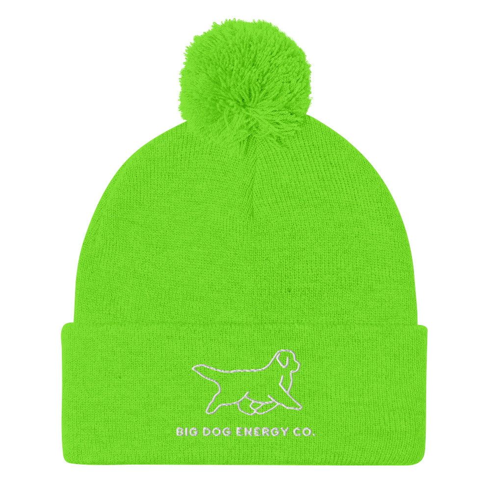 Big Dog Energy Co. Pom-Pom Beanie