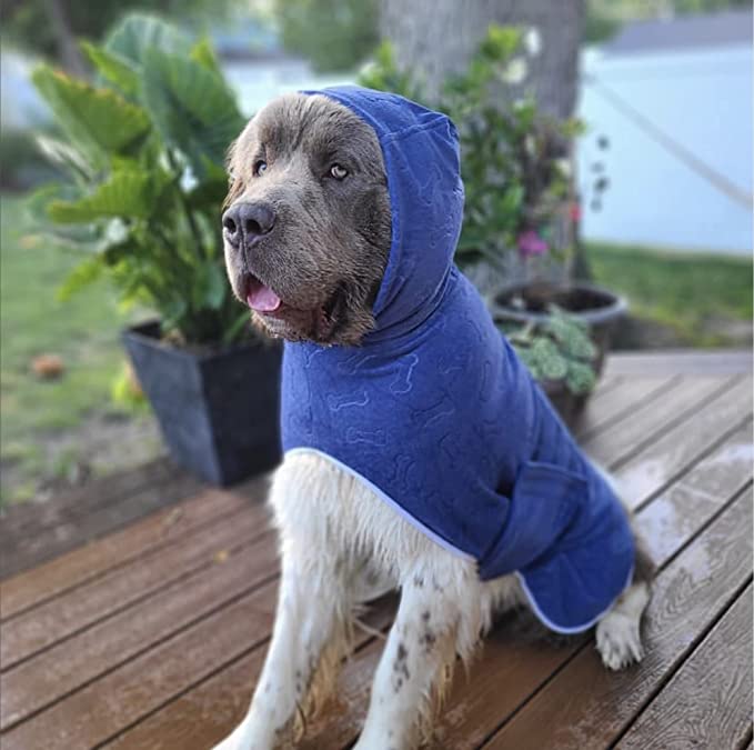 Microfiber Hooded Bathrobe/Towel