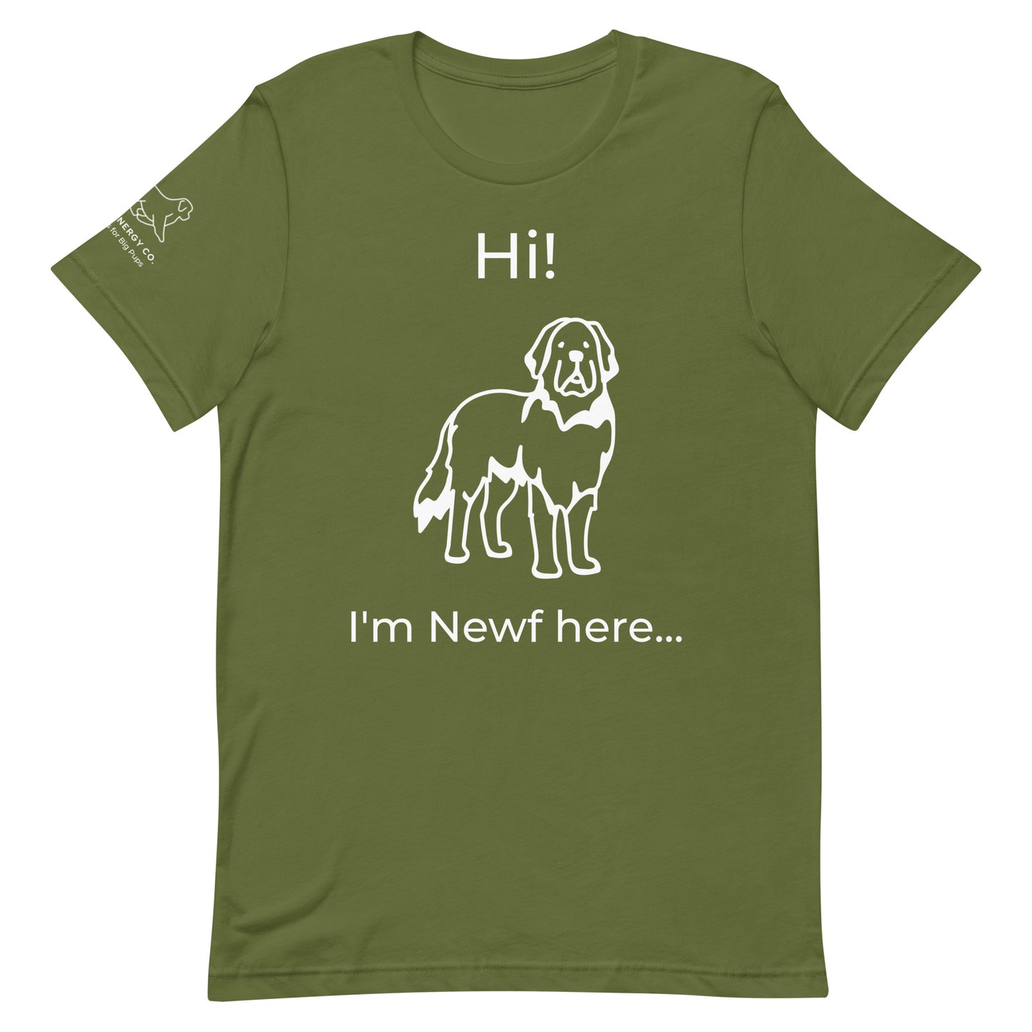 Unisex I'm Newf Here Tee