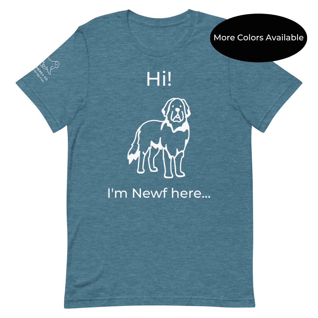 Unisex I'm Newf Here Tee