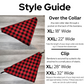 Prismic Plaid Dog Bandana