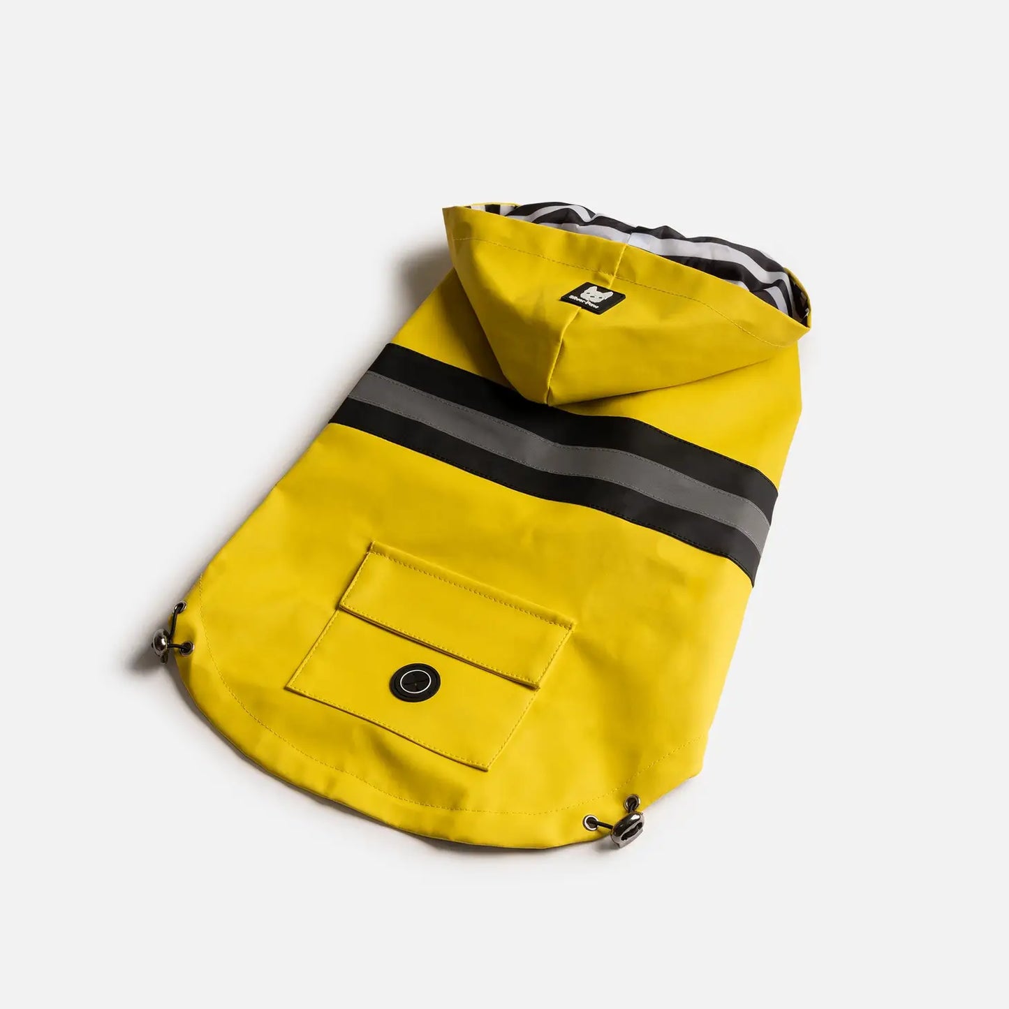 Yellow Aden Dog Raincoat