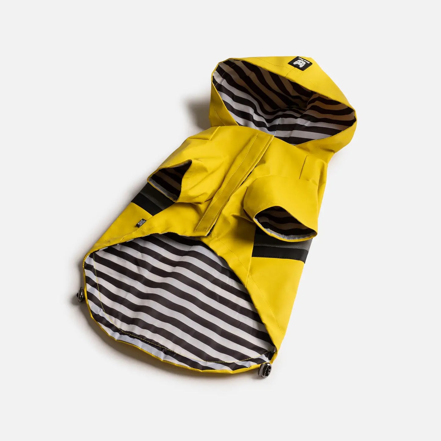 Yellow Aden Dog Raincoat