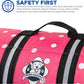 Pink Polka Dot Neoprene Dog Life Jacket
