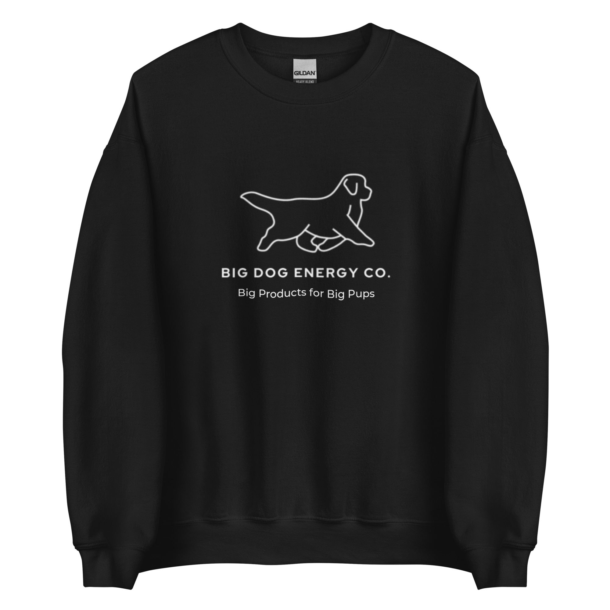 Black dog crewneck online sweatshirt