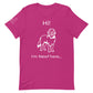 Unisex I'm Newf Here Tee