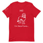 Unisex I'm Newf Here Tee